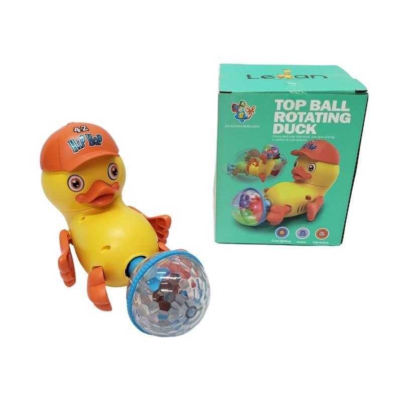 (9942C) B/O Ball Rotating Duck With Light & Music