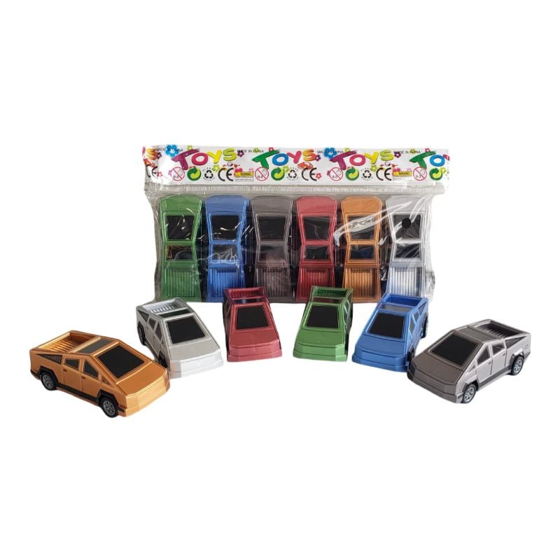 (399-878G) Pull Back Car 6 Pcs Set