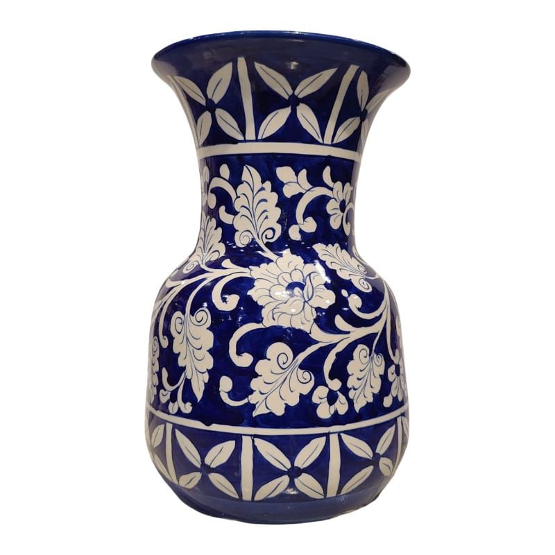(TPM-MM-001-B) Large Blue Pottery Planter