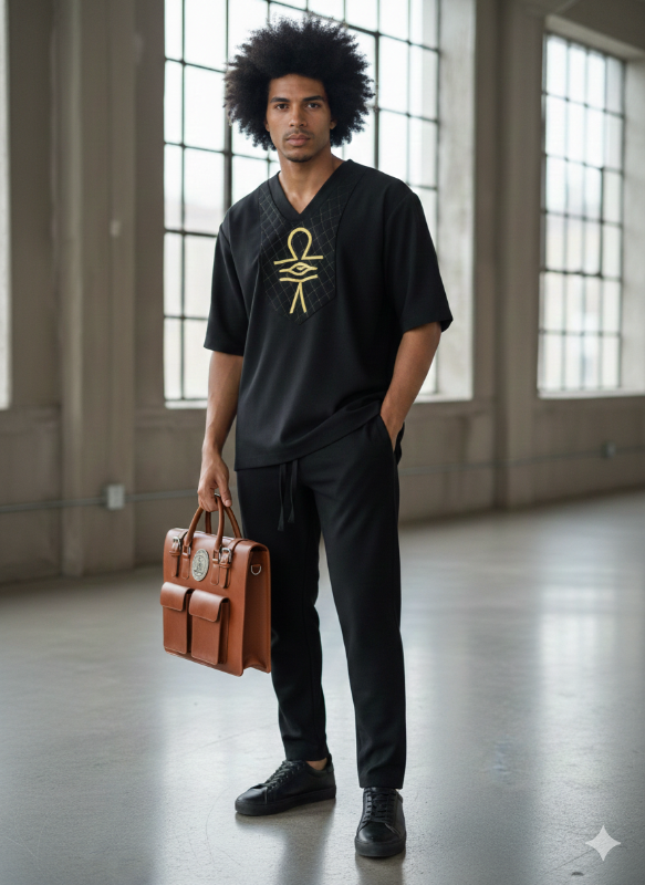 Tenues homme avec broderie