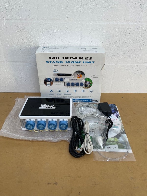 GHL - ProfiLux Doser 2.1, MASTER 4 Dosing Pumps w/ Wi-Fi Controller