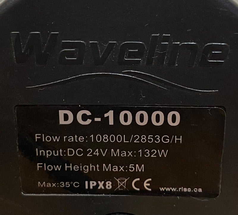 Waveline - DC-10000 DC Return Pump