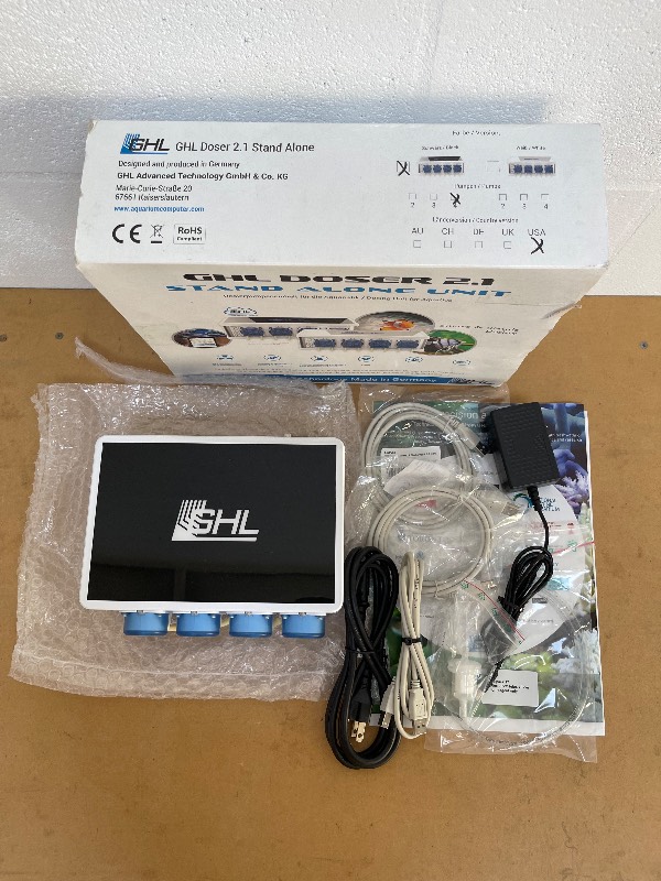 GHL - ProfiLux Doser 2.1, MASTER 4 Dosing Pumps w/ Wi-Fi Controller