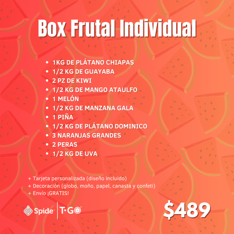BOX Frutal Individual