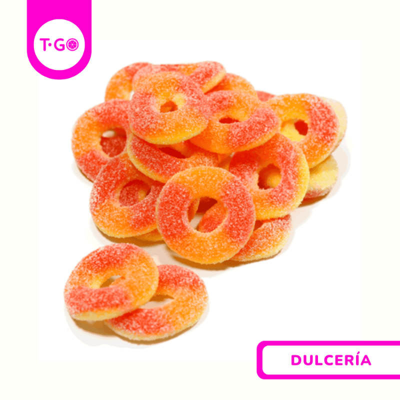 Gomita aro de Durazno
