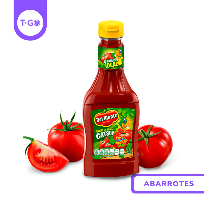 Salsa catsup Del Monte