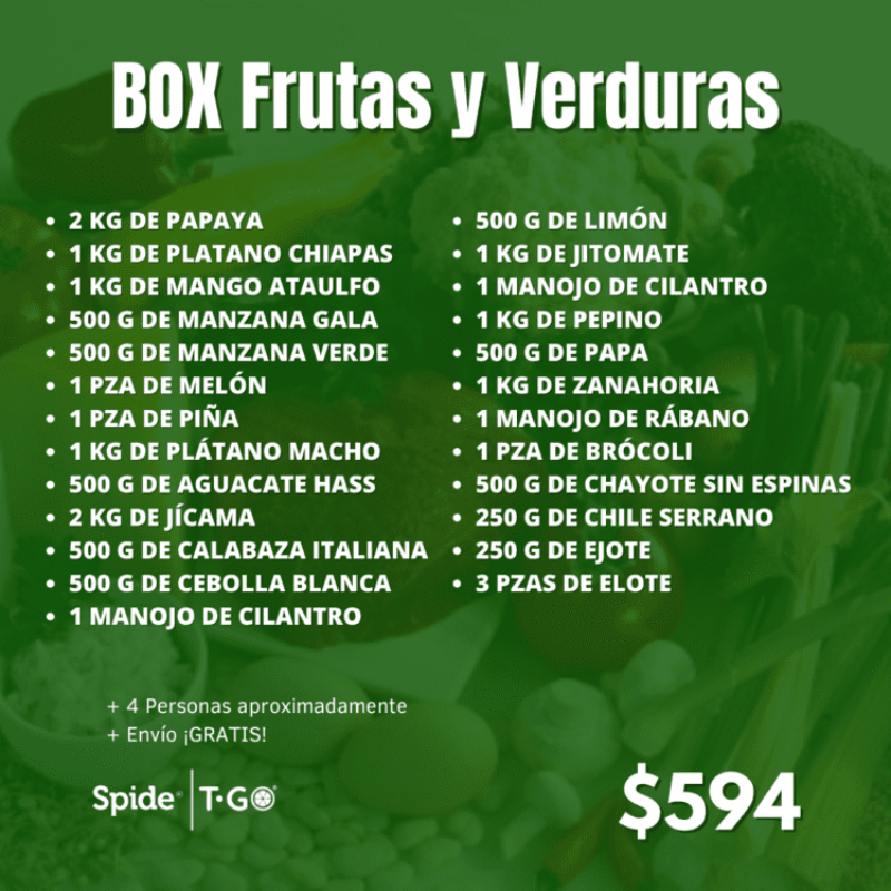 BOX Frutas y Verduras