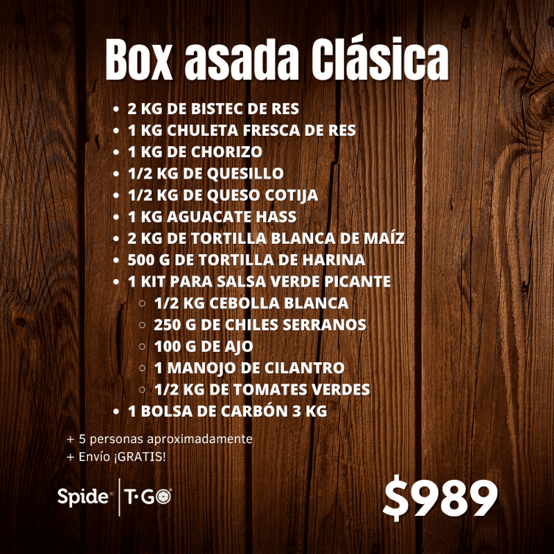 BOX Asada Clásica