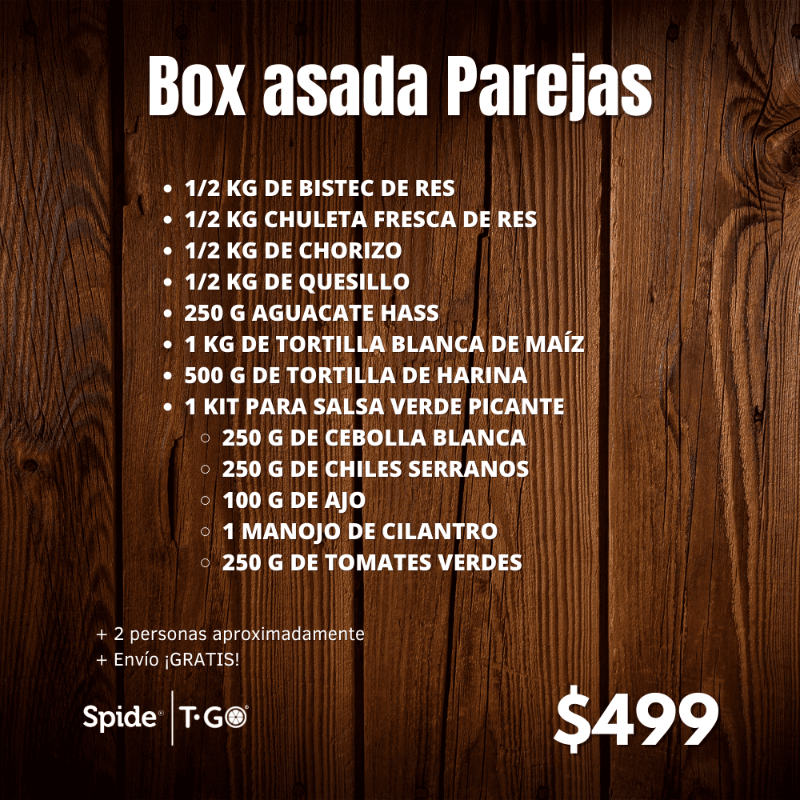 BOX Asada Parejas