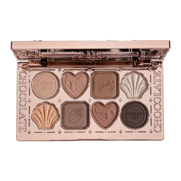 Flower Knows Eight Color Eyeshadow Palette Chocolate Wonder Shop