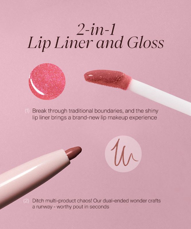 Plump & Glossy Dual Lip Combo