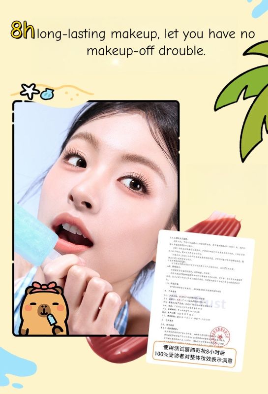 Colorkey X Orange Capybara Long-wear Lip Glaze