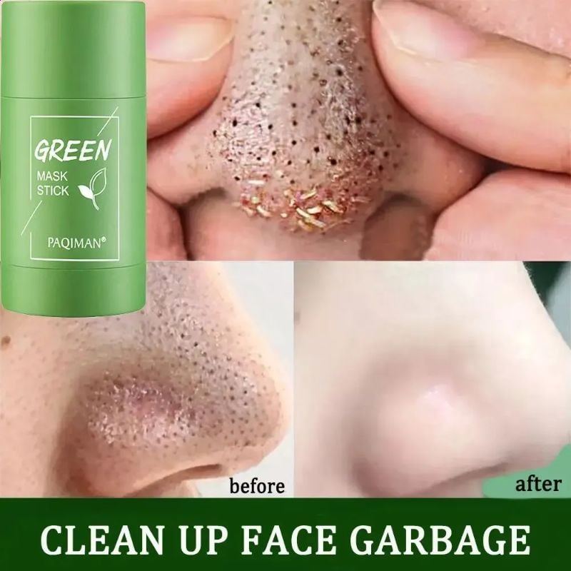Green Mask Stick Masque
Purifiant Naturel pour une Peau Nette