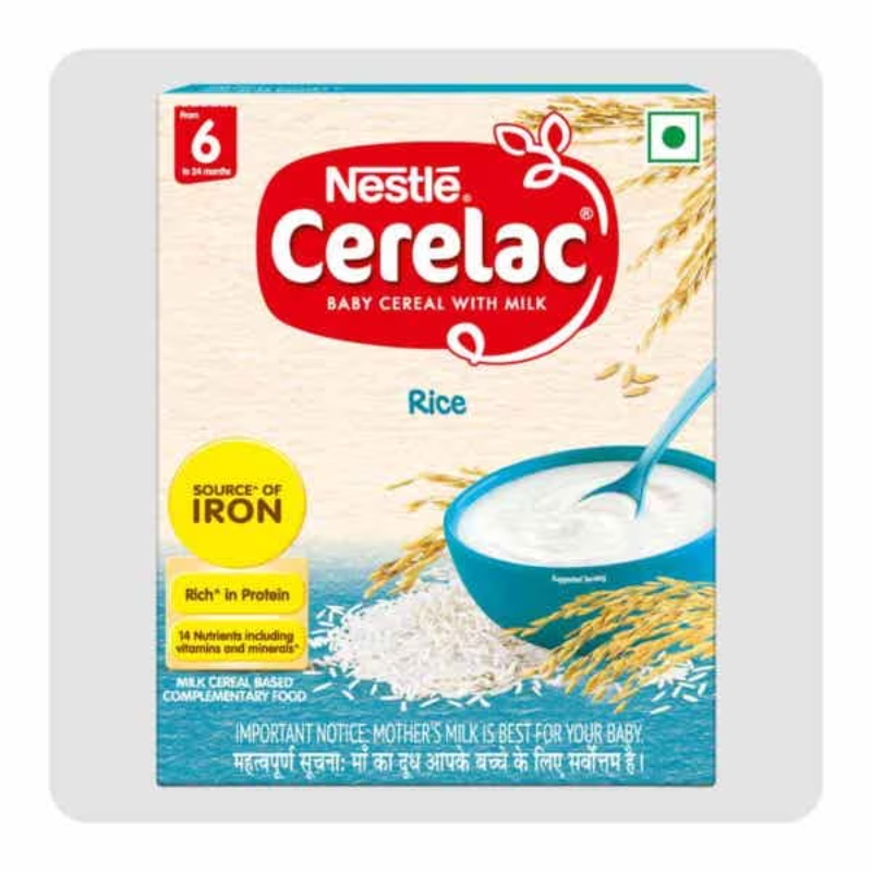 Cerelac Baby Cereal with Milk , Rice 300g