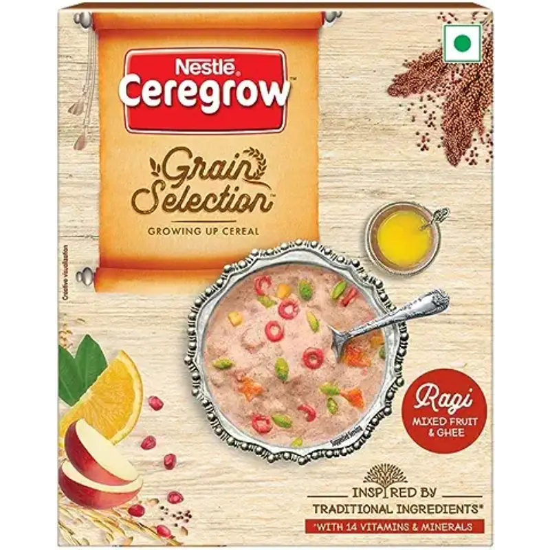 Ceregrow Grain Selection - Ragi Mixed Fruit & Ghee 300g