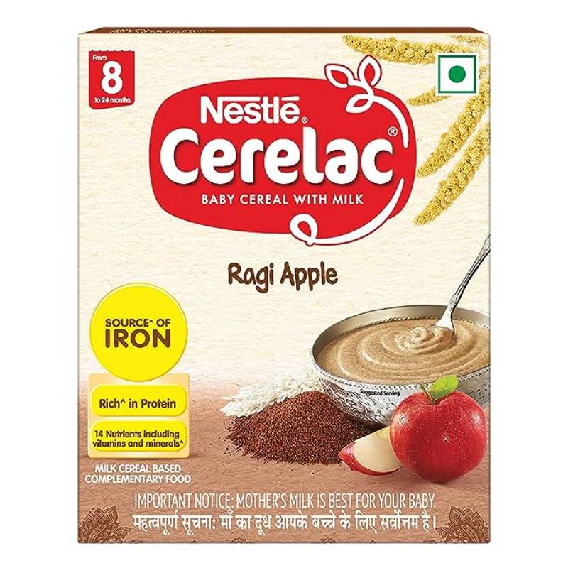 Cerelac Nestlé Baby Cereal With Milk, Ragi Apple 300g