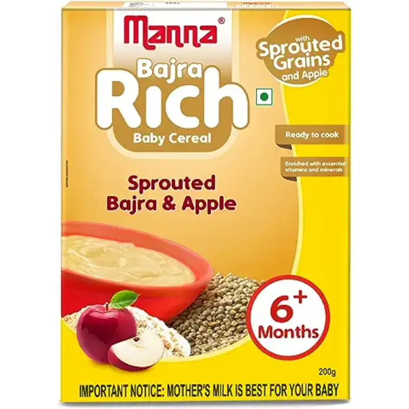 Manna Sprouted Bajra with Apple Powder 200g