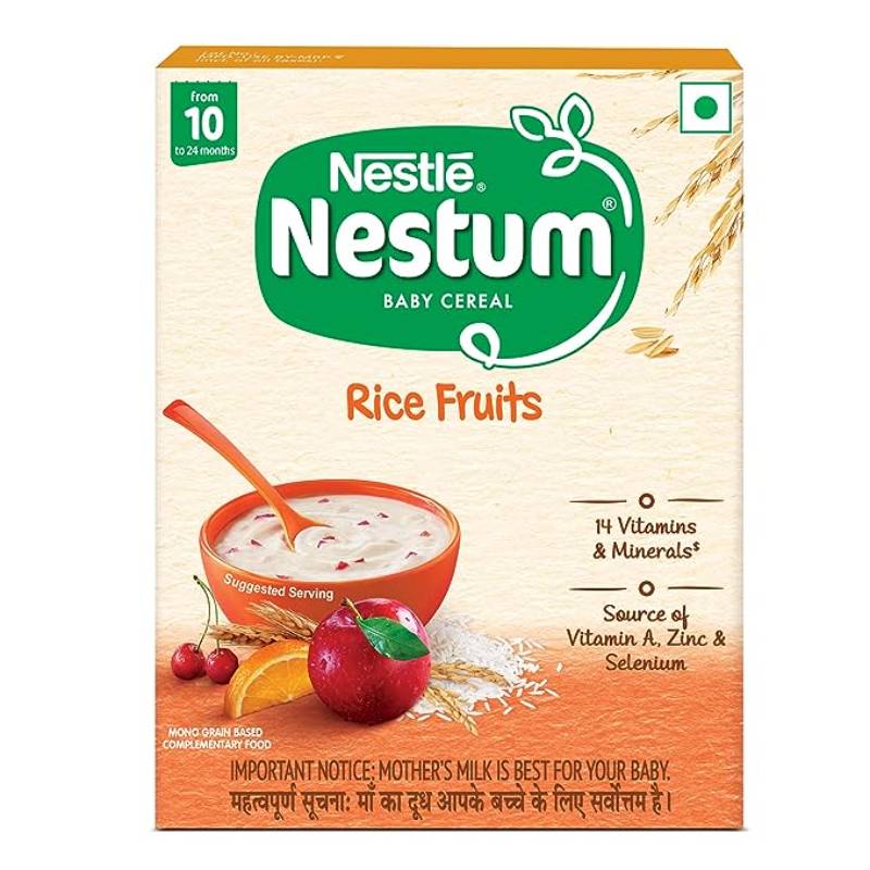 Nestle Nestum Baby Cereal - Rice Fruits 300g