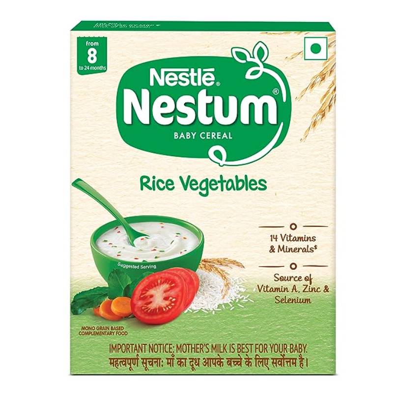 Nestle Nestum Infant Cereal Rice and Vegetables 300g