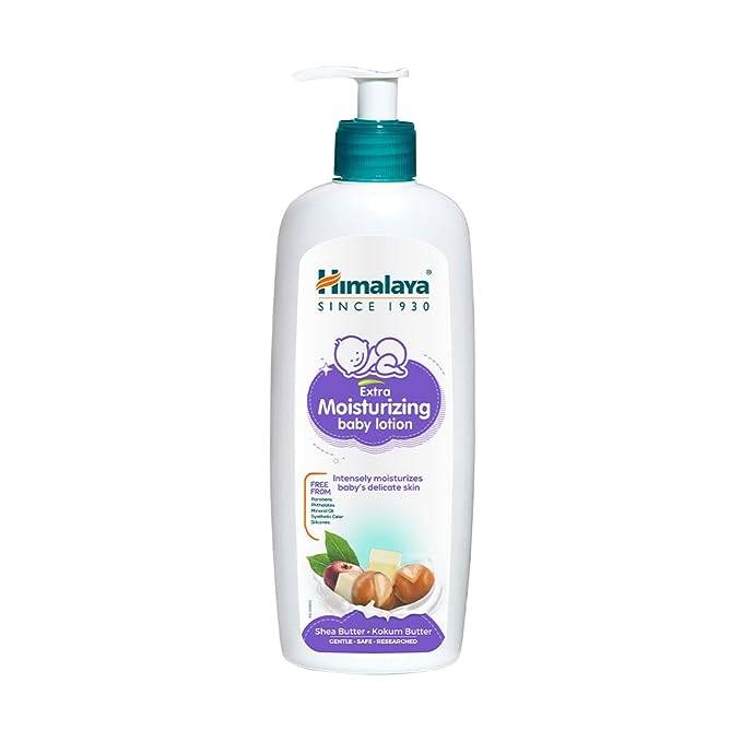 Himalaya Extra Moisturizing Baby Lotion 400 ml, White