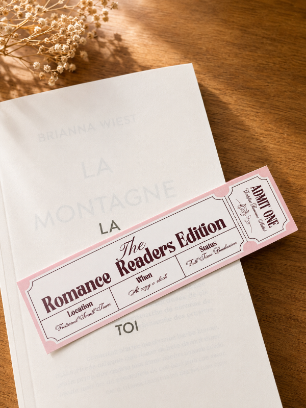 Bookmark : romance reader edition