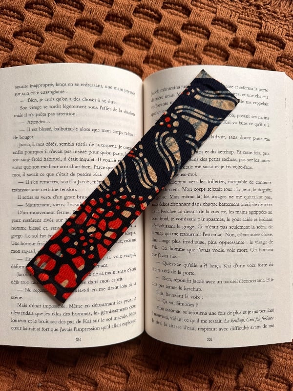 Marque page artisanal
