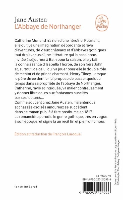 L'Abbaye de Northanger