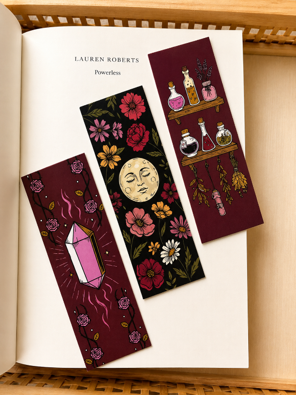 Lot de 3 marque-pages