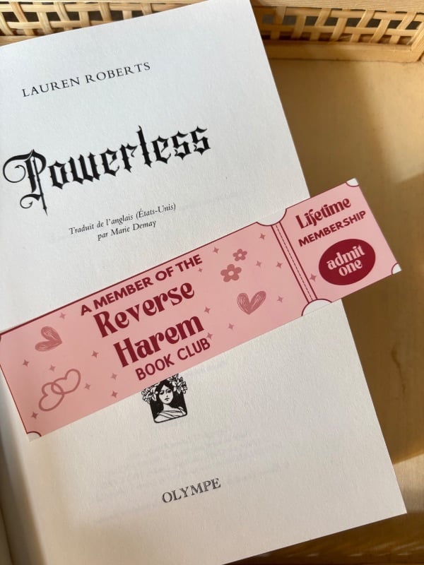 Book mark : reverse harem