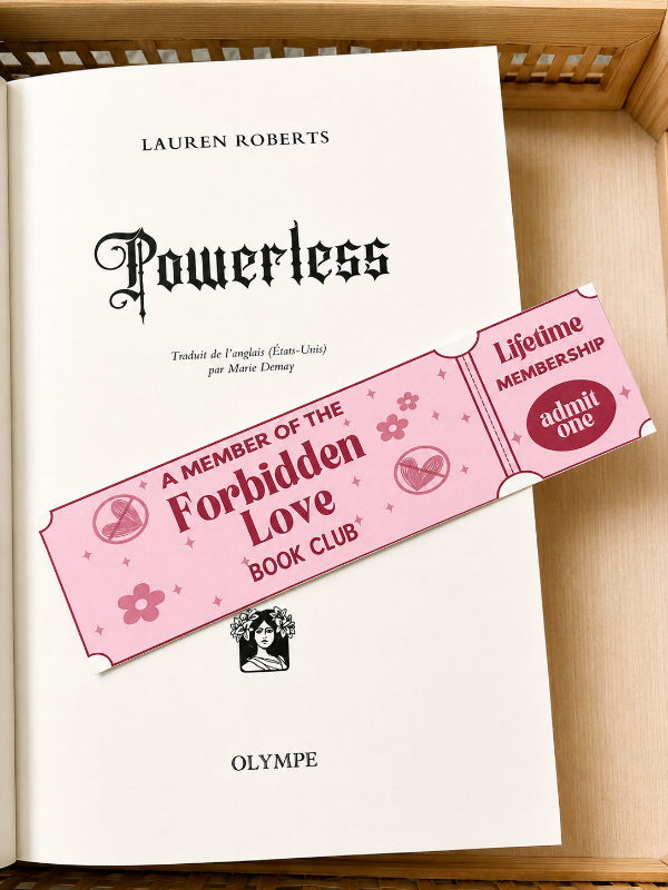 Book mark : forbidden love
