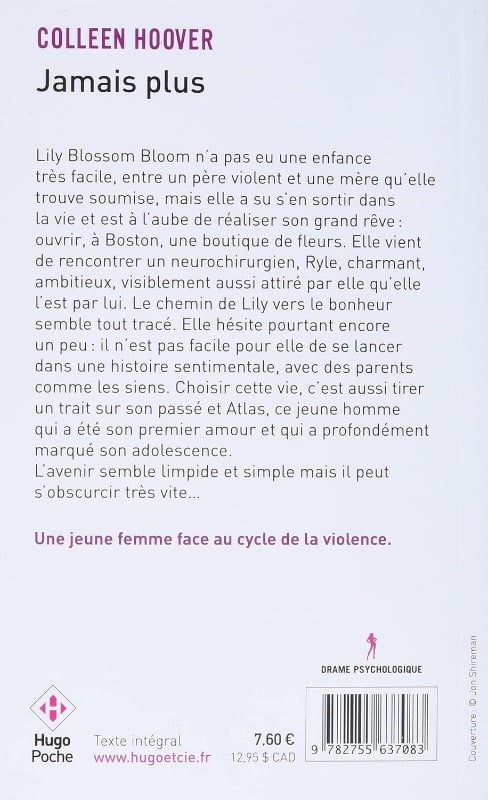 Jamais plus - Collen Hoover