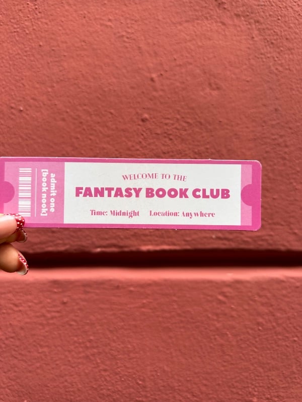 Marque page : fantasy book club