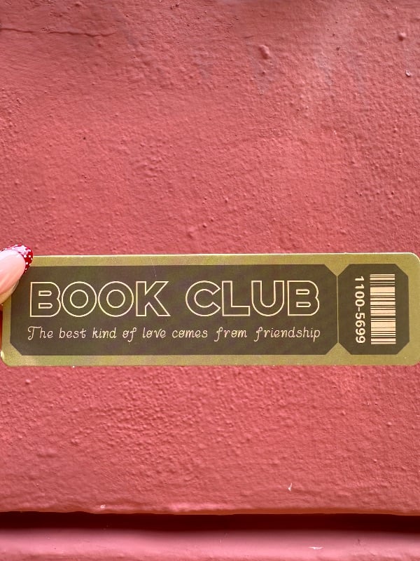 Marque page : Book Club