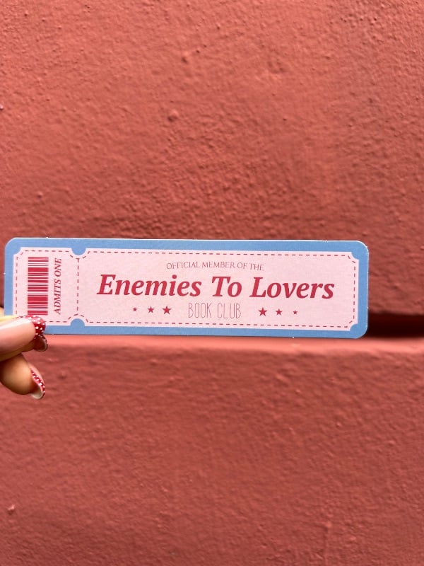Marque page : enemies to lovers