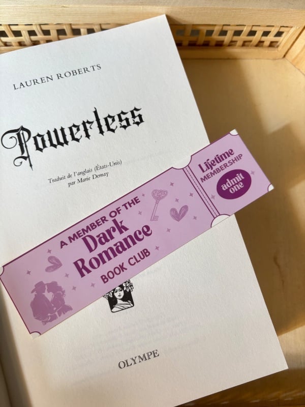 Book mark : dark romance