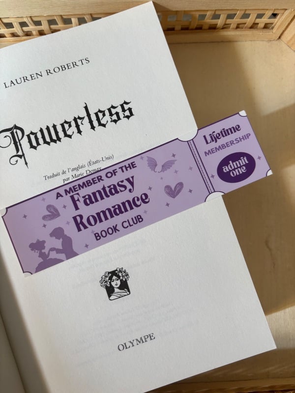 Book mark : fantasy romance