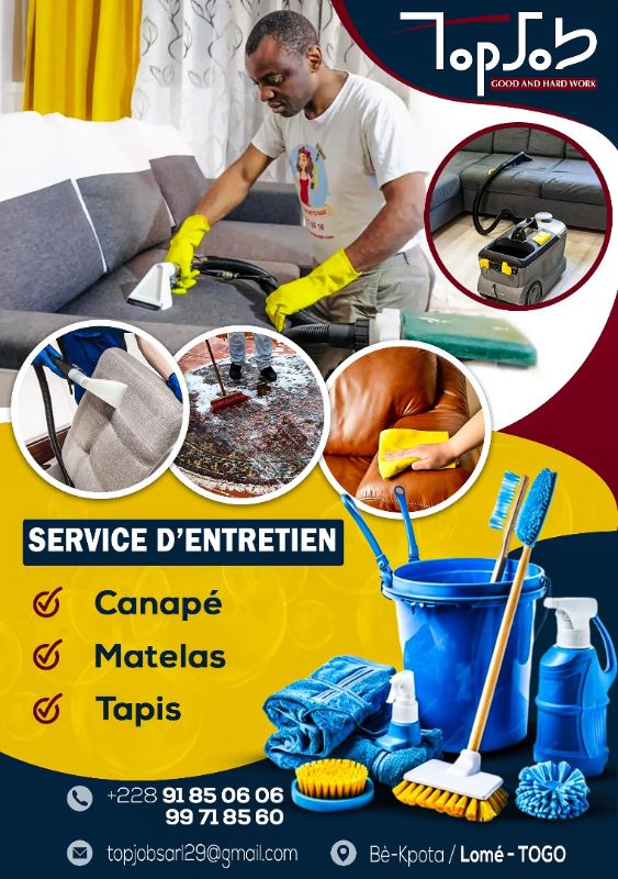 Entretien de canapé