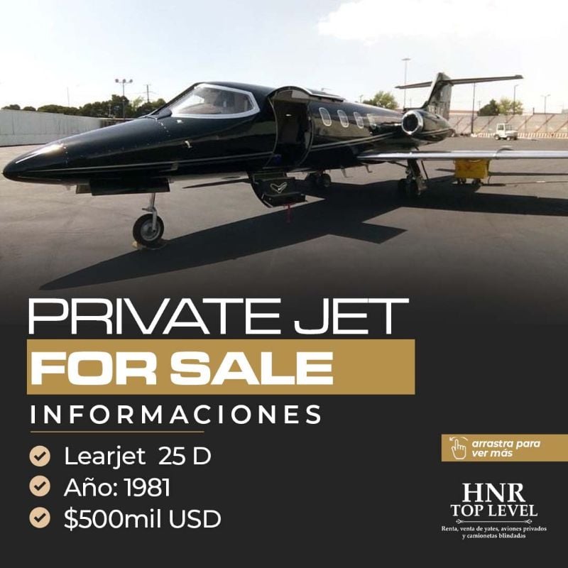 Learjet 25D 1981