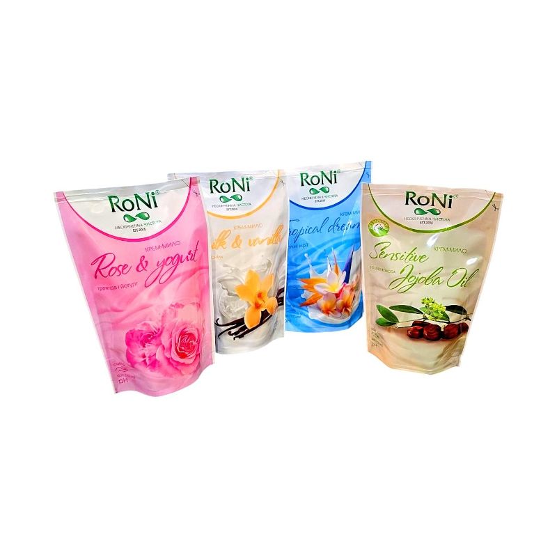 Мило рідке кремове запас Roni 450мл (14шт/уп)