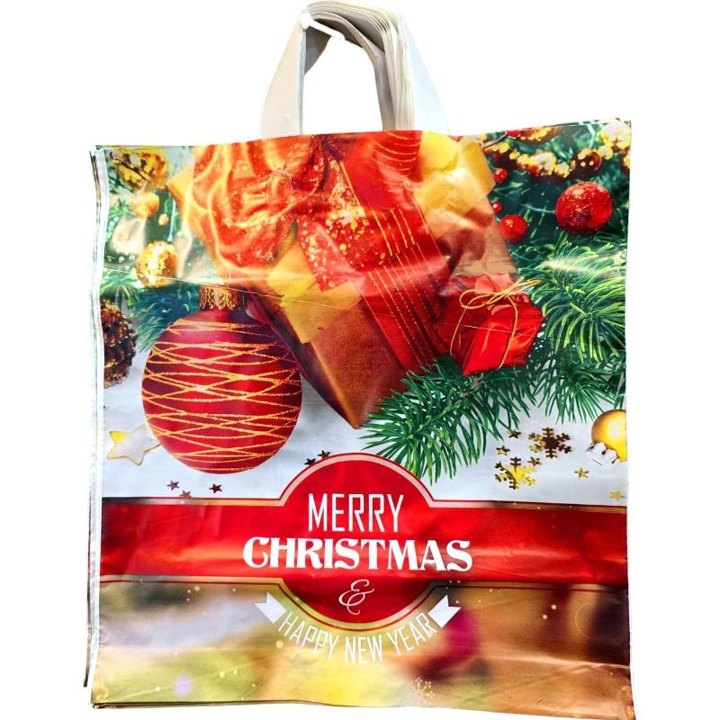 Пакет подарунковий Новорічний #1 (38х41)см