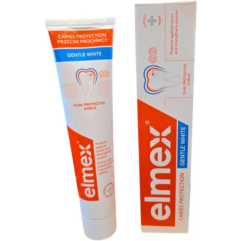 Зубна паста Elmex Gentle White від карієсу 75мл