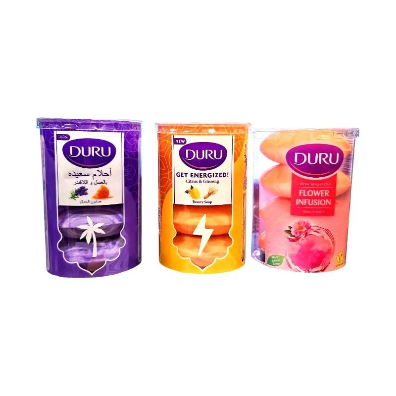 Мило Duru в тубі (4шт х 100г) асортимент