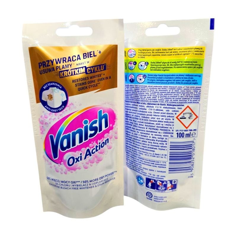 Плямовивідник відбілювач Vanish Oxi Action 100мл
