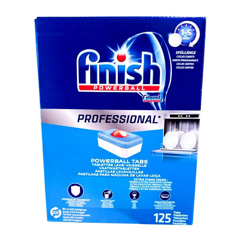 Капсули таблетки для посудомийки Finish Professional (125шт/уп)