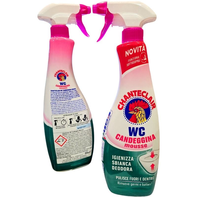 Засіб очищувач туалету універсальний Chante Clair WC Candeggina Mousse 625мл