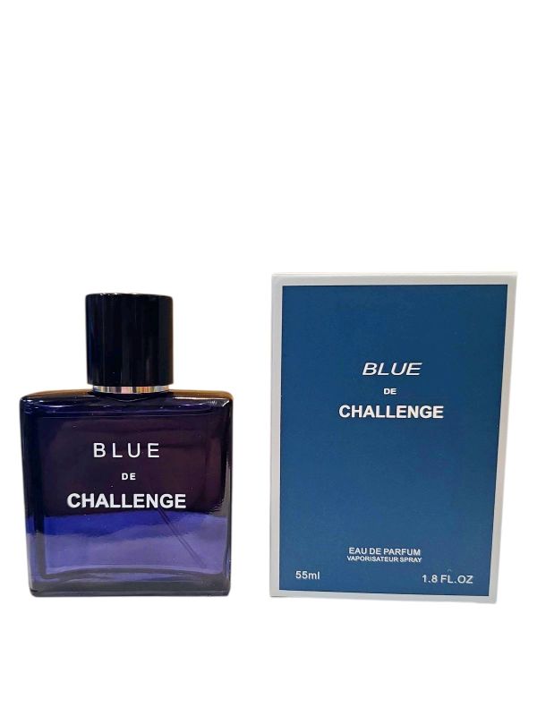 Вода парфумована туалетна чоловіча спрей 55мл #783 Blue de Challenge