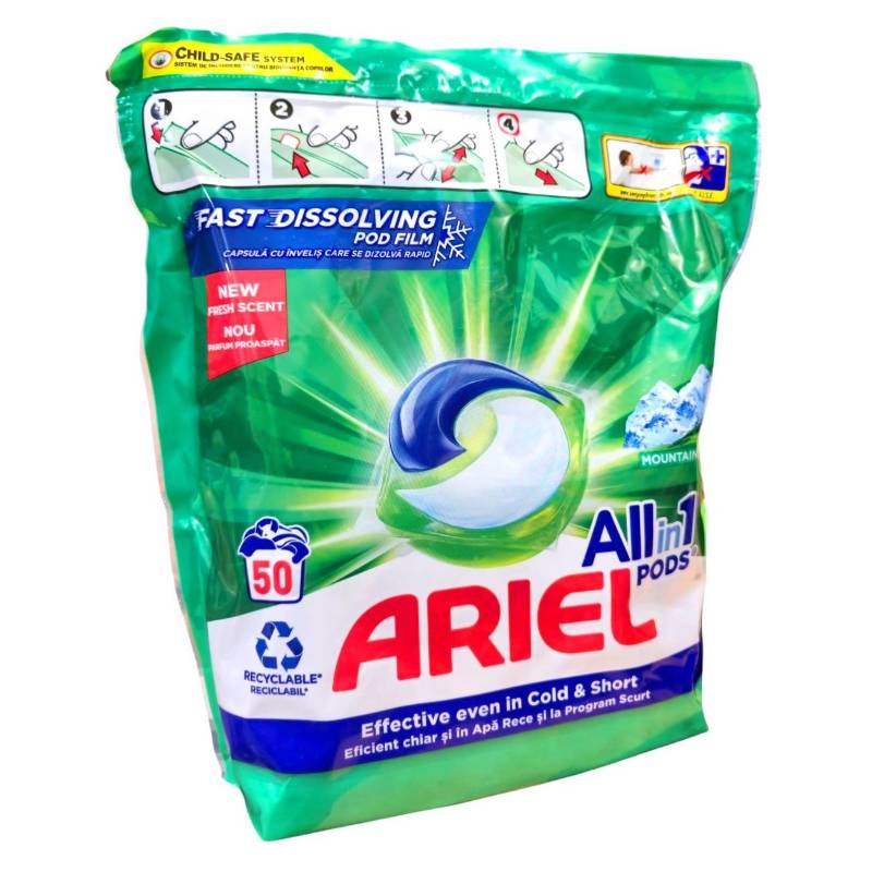 Капсули для прання Ariel (50шт/уп) універсальні