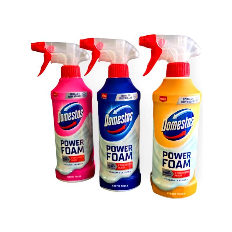 Засіб очищувач туалету піна Domestos 435мл асортимент