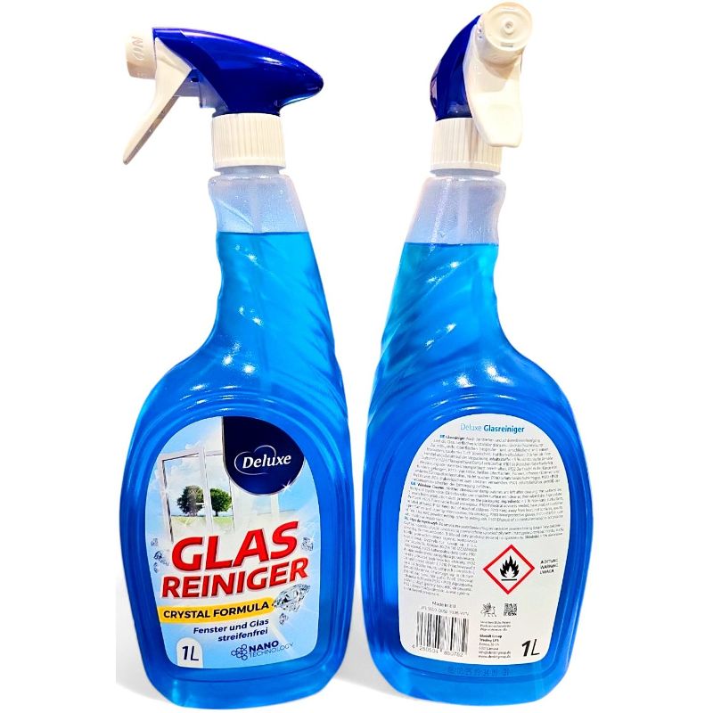 Засіб очищувач вікон та скла Deluxe Glas Reiniger 1л