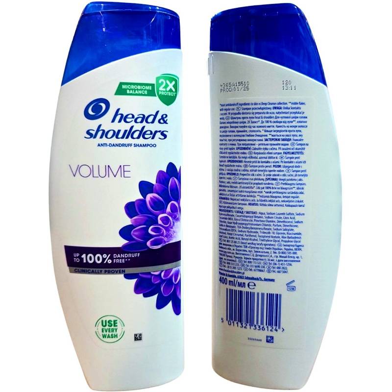 Шампунь для волосся Head & Shoulders 400мл Оригінал